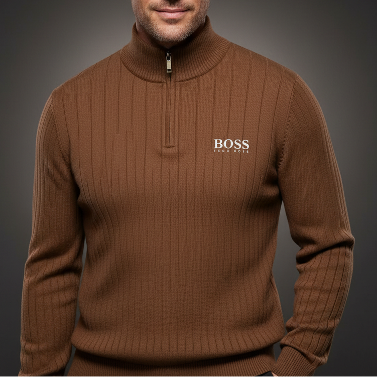 Zipped Neck Sweater BS™