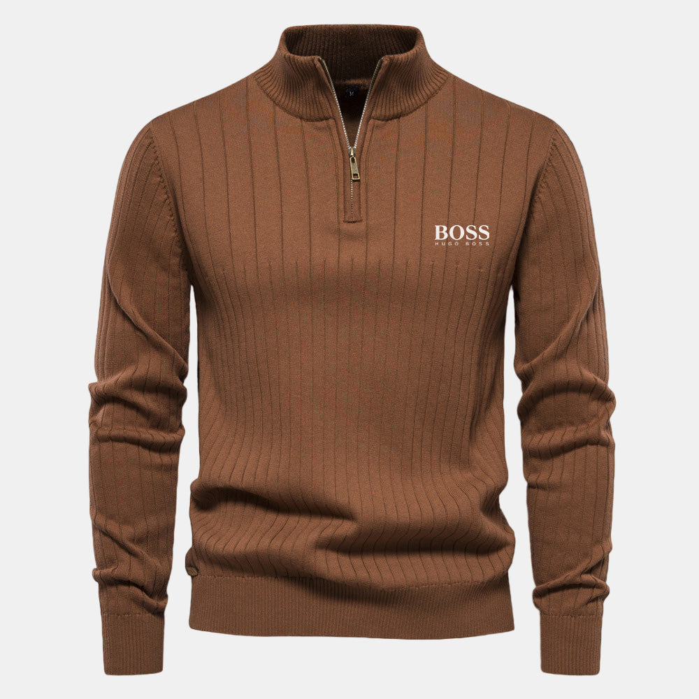 Zipped Neck Sweater BS™