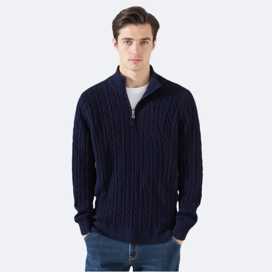 TAEBAEK Zip-Up Sweater