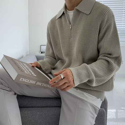RASON Zip-Up Sweater