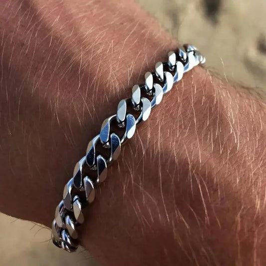 Steel Miami Chain Bracelet for Men by Eddie