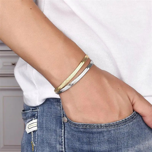 Titan Men’s Stainless Steel Bracelet