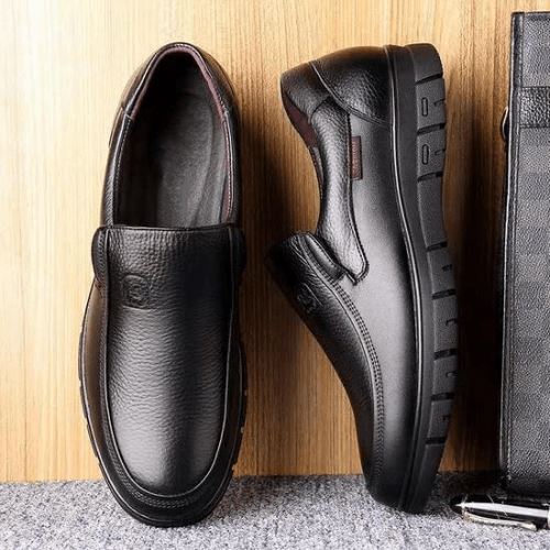 Slip-On PU Leather Dress Shoe
