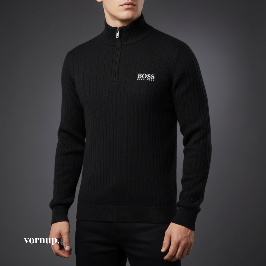 Zipped Neck Sweater BS™